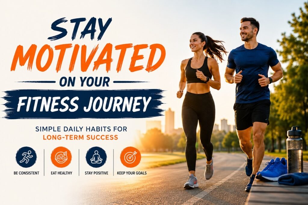 How to Stay Motivated on Your Fitness Journey: Simple Habits That Work